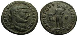 Ancient Coins - Constantius I Chlorus Ae Follis : GENIO POPVLI ROMANI