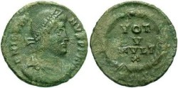 Ancient Coins - Jovian AD 363-364, AE3
