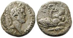 Ancient Coins - Antoninus Pius Bi Tetradrachm : Alexandria Egypt : Nilus :Very  Rare Type