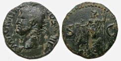 Ancient Coins - Agrippa Ae : Neptune Holding Dolphin