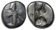 Ancient Coins - Persia, Achaemenid Empire : AR Siglos