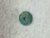 Ancient Coins - Faïence disc amulet