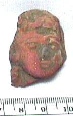 Ancient Coins - Taxila  Terracotta Head  500BC - AD300
