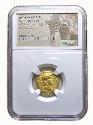 Ancient Coins - Nero AV Aureus : Slabbed