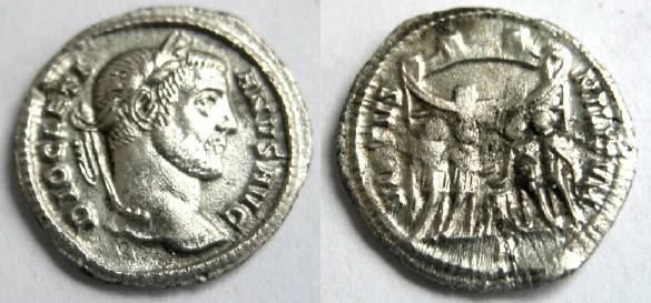 Diocletian, AD 284–305, AR argenteus | Roman Imperial Coins