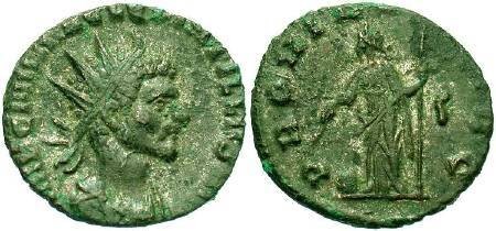 Ancient Coins - Quintillus AD 270, AE Antoninianus