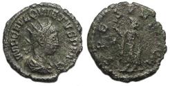 Ancient Coins - Quietus Antoninianus : SPES PVBLICA