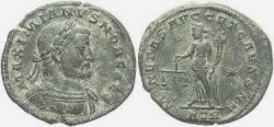 Ancient Coins - Galerius AD 305 - 311, AE Follis