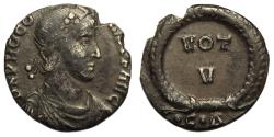 Ancient Coins - Procopius AR Siliqua : VOT V