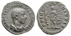 Ancient Coins - Diadumenian AR Denarius : PRINC IVVENTVTIS