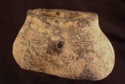 Ancient Coins - Terracotta Double Chambered Vessel, Anatolian Yortan culture, c2500 BC