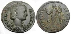 Ancient Coins - Galeria Valeria Ae Follis : Venus Standing