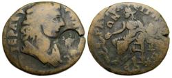 Ancient Coins - Hierapolis Phrygia Ae : Senate / Hygieia and Telesphoros - scarce