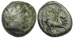 Ancient Coins - Alexander II : Kings of Macedon : Apollo / Horse Rearing : Very Rare