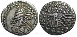 Ancient Coins - Osroes II, Kings of Parthia : AR Drachm