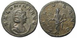Ancient Coins - Salonina Ae Antoninianus : SALVS AVG