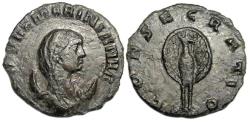 Ancient Coins - Diva Mariniana Billon Antoninianus : Peacock