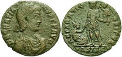 Ancient Coins - Gratian AD367-383, AE2