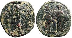 Ancient Coins - Constantine X and Eudocia AE28 Follis