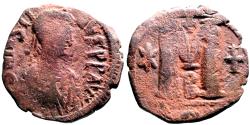 Ancient Coins - Justinian I AE29 Follis. Constantinople
