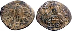Ancient Coins - Michael VII Ducas AE27 follis.  Constantinople