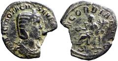 Ancient Coins - Otacilia Severa AE28 Sestertius. Rome