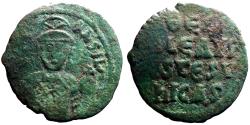 Ancient Coins - Theophilus AE22 Follis. provincial mint.