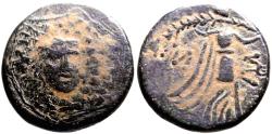 Ancient Coins - Pontos, Amisos AE21 Aegis with facing head of Gorgon at center