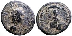 Ancient Coins - Herennia Etruscilla AE27 Mesopotamia, Rhesaena. Tyche