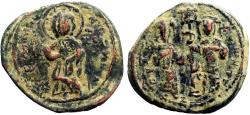Ancient Coins - Constantine X and Eudocia AE30 Follis