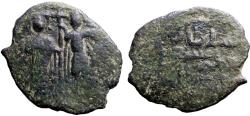 World Coins - Anatolia & al-Jazira  Saltuquids. Izz al-Din Saltuq AE23 Fals