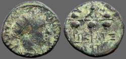 Ancient Coins - Severus Alexander AE18 Nicaea.  Military Standards