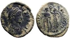 Ancient Coins - Arcadius AE19 follis. Constantinople