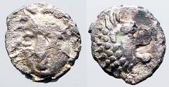 Ancient Coins - Satraps of Caria, Hekatomnos AR5 Tetartemorion. Mylasa