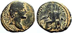 Ancient Coins - Antoninus Pius AE22 Cyrrhestica. Cyrrhus. Zeus.