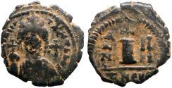 Ancient Coins - Justinian I AE18 Decanummium. Antioch  year 3