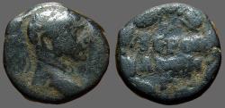 Ancient Coins - Trajan AE20 Beroea, Cyrrhestica.  City name in wreath