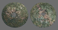 Ancient Coins - Hungary, Bela III.1172-1196 - AE27 flat  Denar