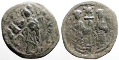Ancient Coins - Constantine X and Eudocia AE28 Follis