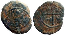 Ancient Coins - Crusaders, Antioch. Tancred AE21 Follis