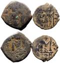 Ancient Coins - Lot of 2 Byzantine Follis