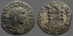 Ancient Coins - Philip I AE25 Pisidia, Antioch. Vexxillum & standards