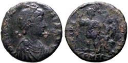 Ancient Coins - Honorius AE17 Constantinople