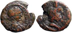 Ancient Coins - Caracala AE25 Judaea, Eleutheropolis. Sarapis