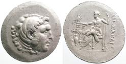 Ancient Coins - Alexander the Great AR36.5 Tetradrachm. Aiolis, Temnos