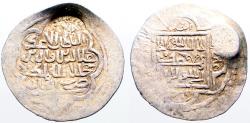 Ancient Coins - Eretnid Beyliks. Alā al-Dīn 'Alï AR20 akçe. lillah countermark