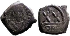 Ancient Coins - Phocas AE21 Nummi XX. Constantinople