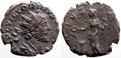 Ancient Coins - Victorinus AE18 Antoninianus. SALVS AVG