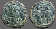 Ancient Coins - Constantine X and Eudocia AE28 Follis