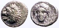 Ancient Coins - Satraps of Caria, Hekatomnos AR6 Tetartemorion. Mylasa